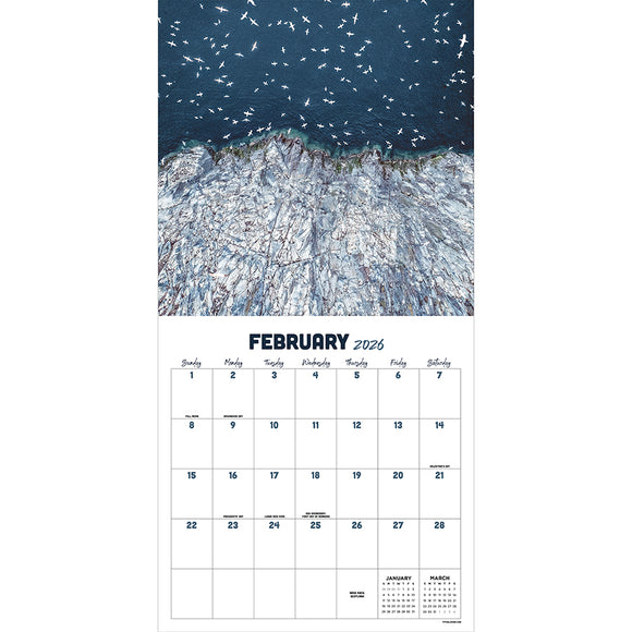 2026 Landscapes Wall Calendar