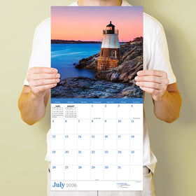2026 Lighthouses Wall Calendar - 0