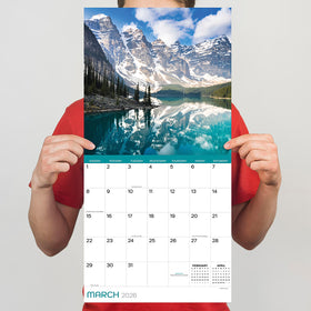 2026 Mountains Wall Calendar - 0
