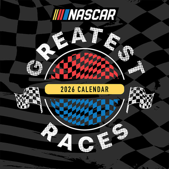2026 Nascar Best Races Wall Calendar