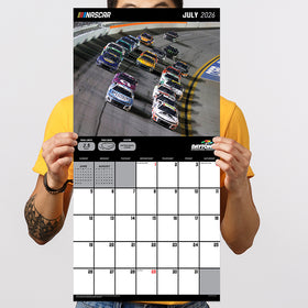 2026 Nascar Tracks Wall Calendar - 0
