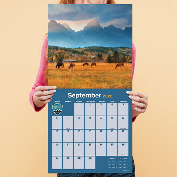 2026 National Parks Wall Calendar