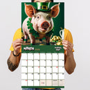 2026 Playful Pigs Wall Calendar-2