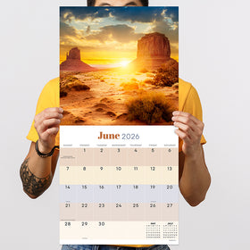 2026 Sunsets Wall Calendar - 0