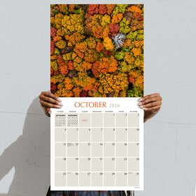 2026 Trees Wall Calendar - 0