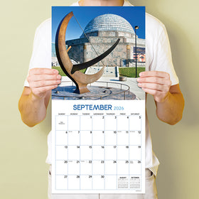 2026 Chicago Wall Calendar - 0