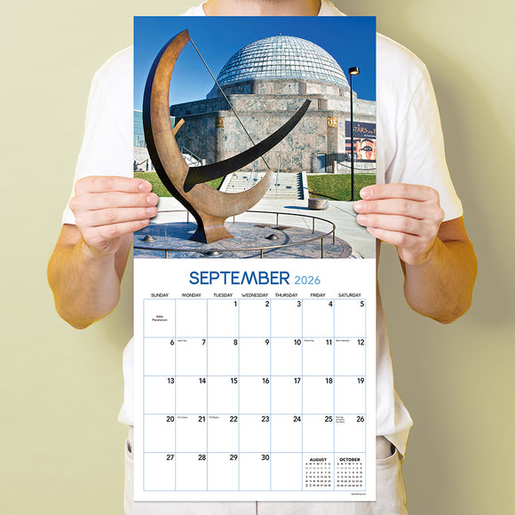 2026 Chicago Wall Calendar