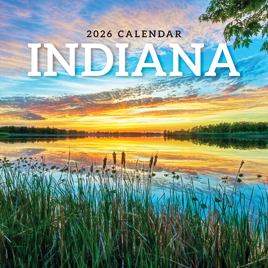 2026 Indiana Wall Calendar TF Publishing Calendars Planners 26 1038 Front 
