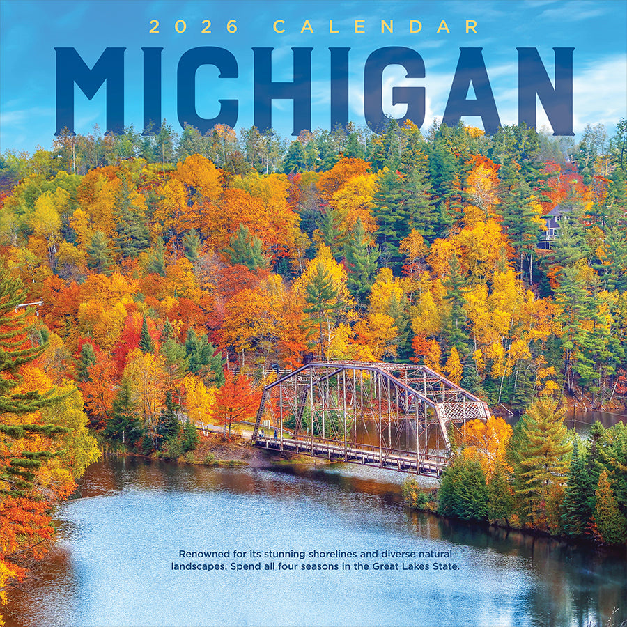 2026 Michigan Wall Calendar