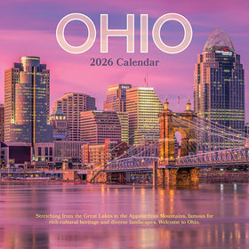2026 Ohio Wall Calendar
