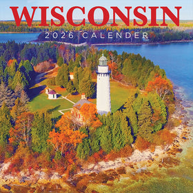 2026 Wisconsin Wall Calendar