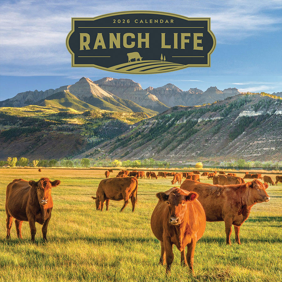 2026 Ranch Life Wall Calendar