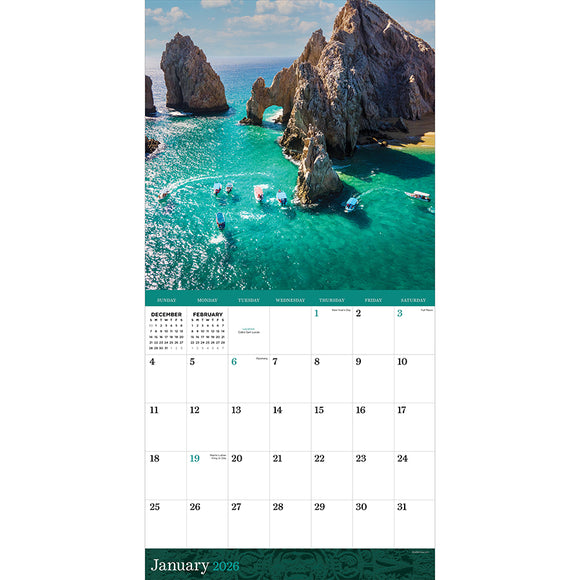 2026 Mexico Wall Calendar