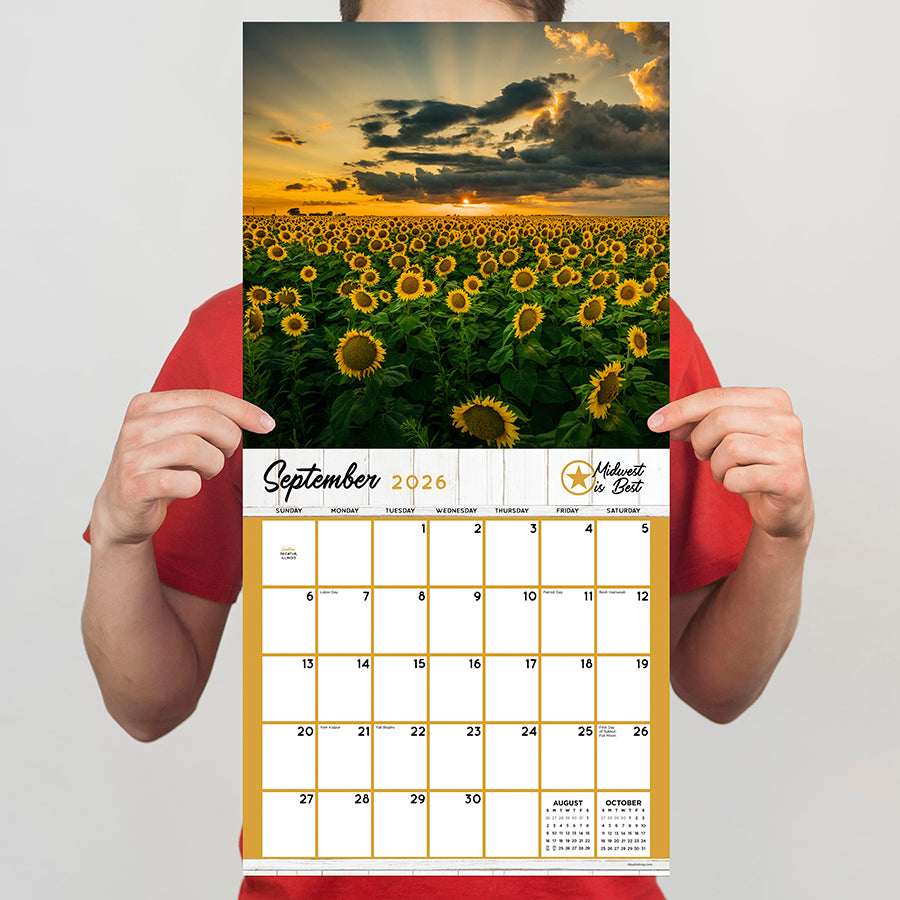 2026 Midwest Is Best Wall Calendar - 0
