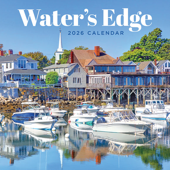 2026 Water's Edge Wall Calendar