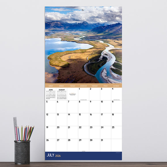 2026 Alaska Wall Calendar