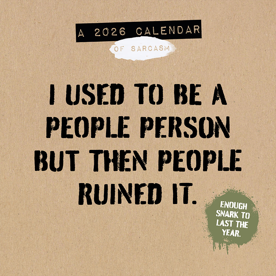 2026 Anti-Affirmations Wall Calendar
