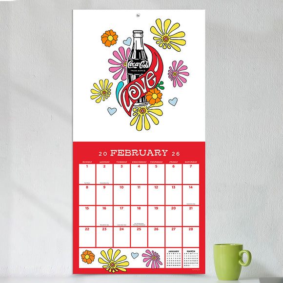 2026 Coke: Harmony Wall Calendar