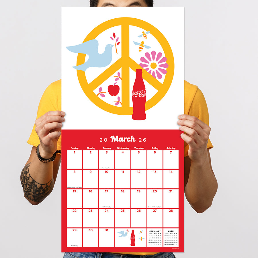 2026 Coke: Harmony Wall Calendar - 0
