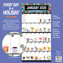 2026 Every Day's A Holiday Wall Calendar-5
