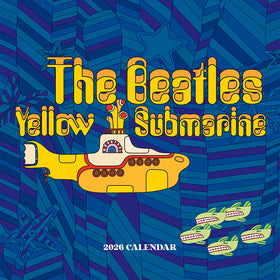 2026 The Beatles: Yellow Submarine Wall Calendar
