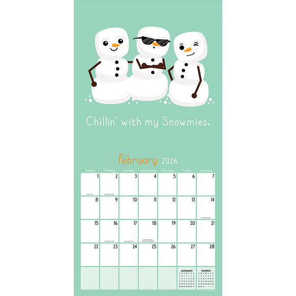 2026 Puns of Fun Wall Calendar
