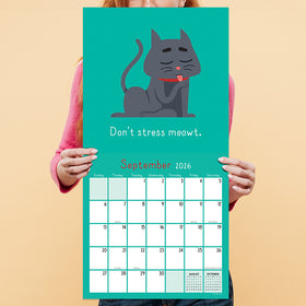 2026 Puns of Fun Wall Calendar - 0