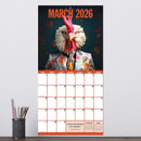 2026 Pawsmopolitan Wall Calendar-4