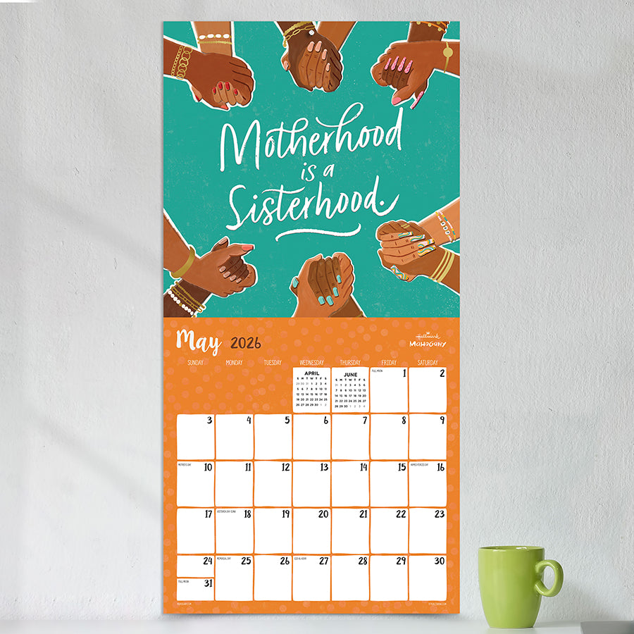 2026 Mahogany Wall Calendar