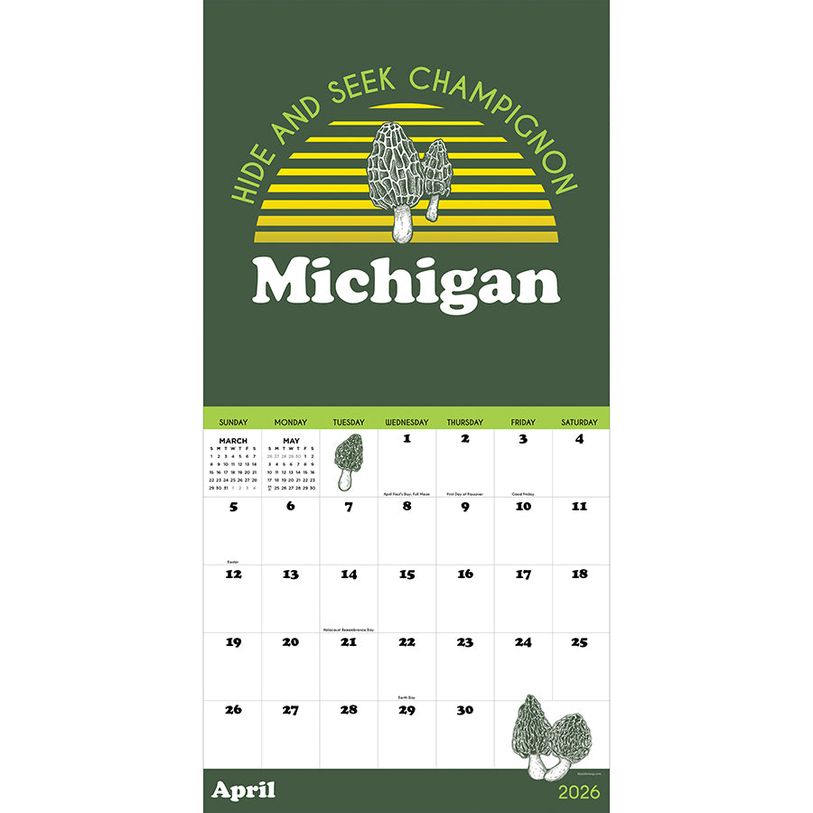 2026 Home Michigan Wall Calendar TF Publishing Calendars 2026-home-michigan-wall-calendar-tf-publishing-calendars