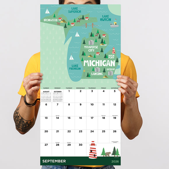 2026 Home: Michigan Wall Calendar | TF Publishing | Calendars ... 2026 Home: Michigan Wall Calendar | TF Publishing | Calendars ...