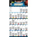 2026 Sports Facts & Trivia Wall Calendar-3