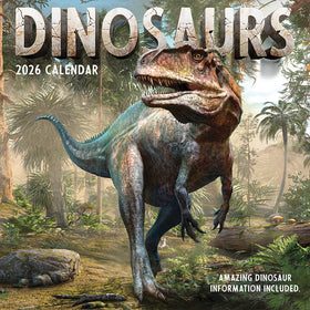 2026 Dinosaurs Wall Calendar