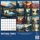 2026 National Parks-Art Wall Calendar-5