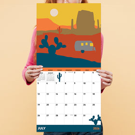 2026 Airstream Wall Calendar - 0