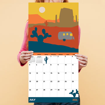 2026 Airstream Wall Calendar - 0