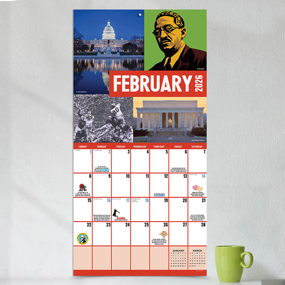 2026 HBD USA-250 Years! Wall Calendar