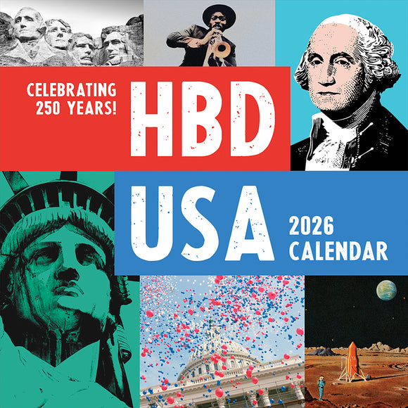 2026 HBD USA-250 Years! Wall Calendar