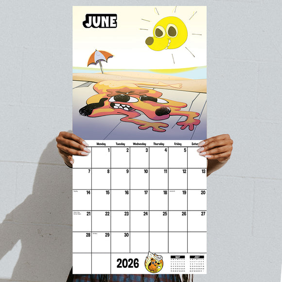 2026 THIS IS FINE Wall Calendar