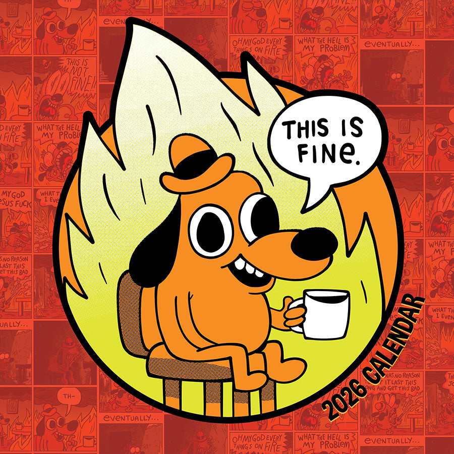 2026 THIS IS FINE Wall Calendar