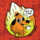 2026 THIS IS FINE Wall Calendar-1