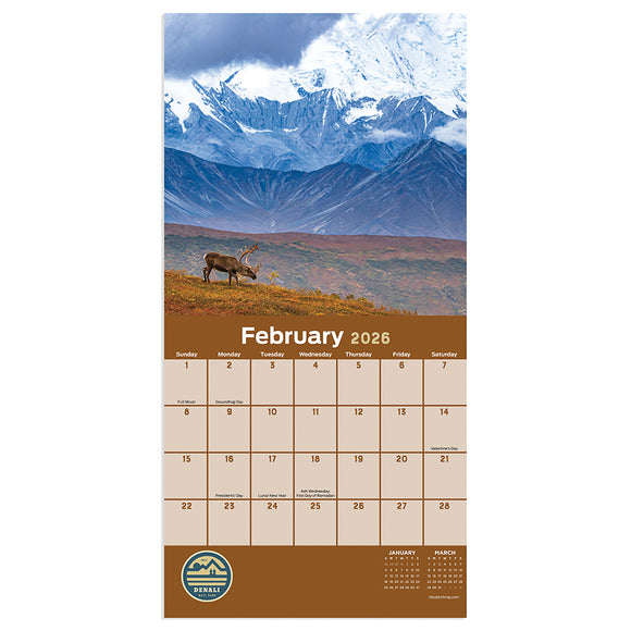 2026 National Parks Mini Calendar