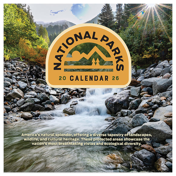 2026 National Parks Mini Calendar