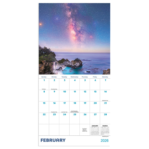 2026 Stargazing Mini Calendar