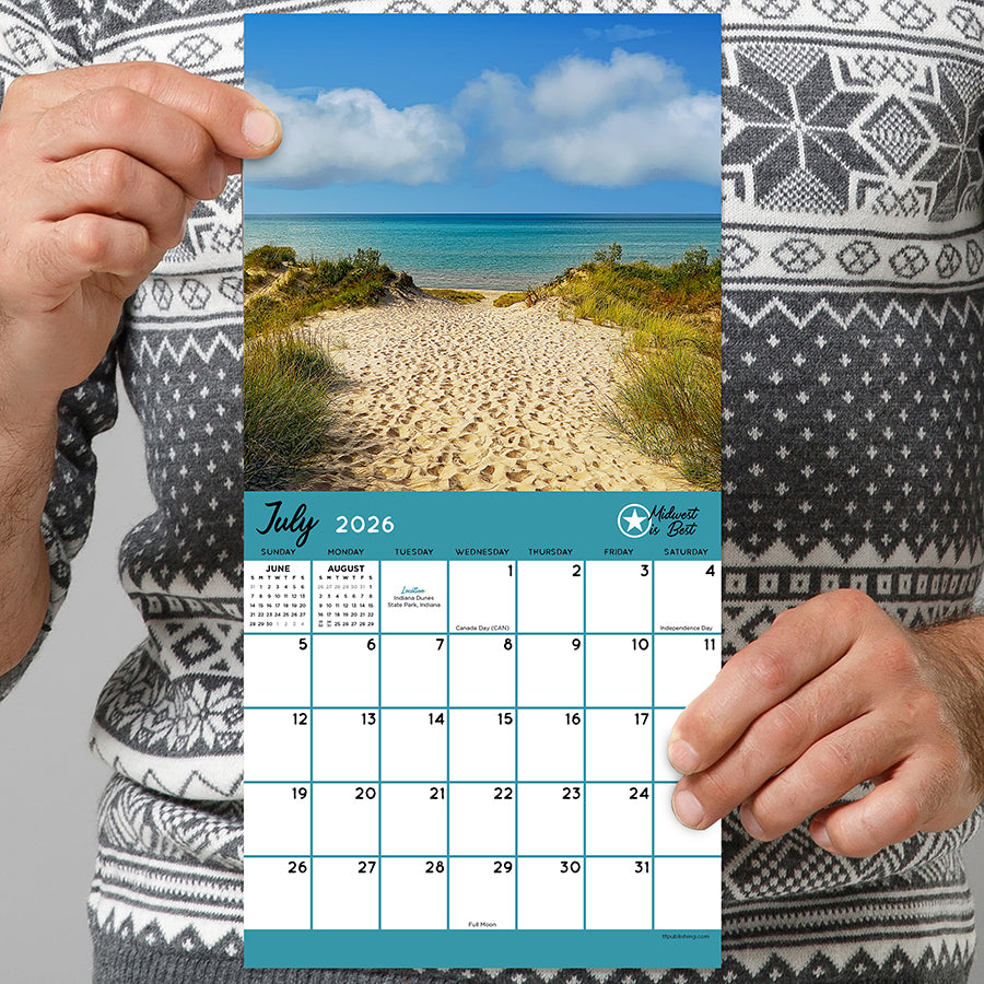 2026 Midwest Is Best Mini Calendar - 0