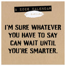 2026 Anti-Affirmations & Sarcasm Mini Calendar-1