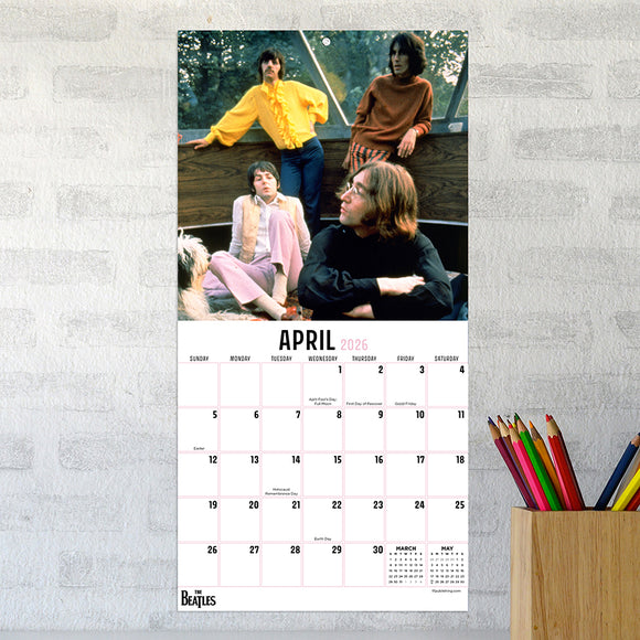 2026 The Beatles Mini Calendar