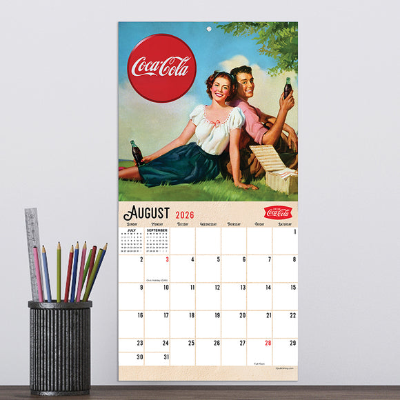 2026 Coca-Cola Mini Calendar