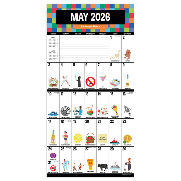 2026 Every Day's A Holiday Mini Calendar