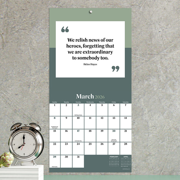 2026 Inspire Mini Calendar